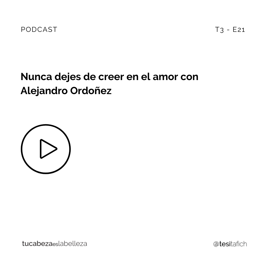 Lee más sobre el artículo Nunca dejes de creer en el amor con Alejandro Ordoñez