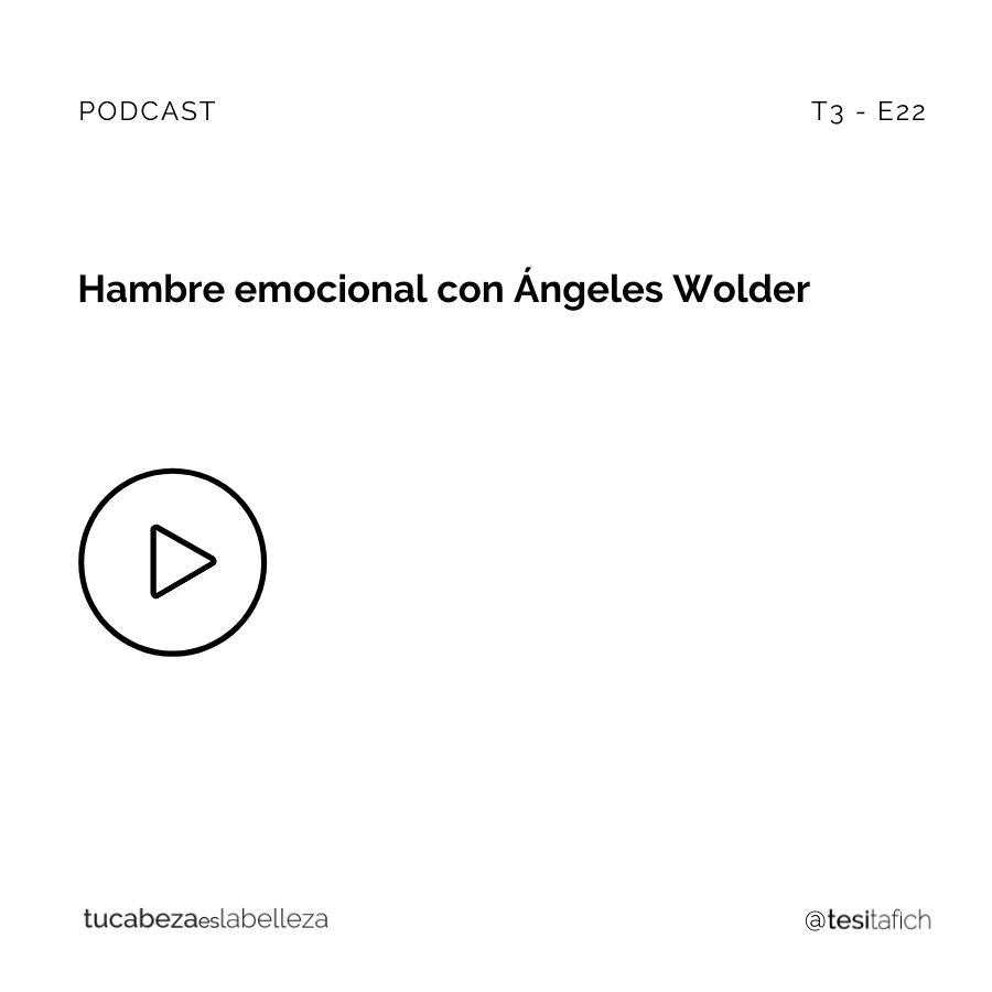 Lee más sobre el artículo Hambre emocional con Ángeles Wolder